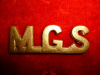 31-1, Machine Gun Section 'M.G.S." Shoulder Title Badge 